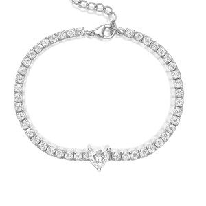 NWT Remain in My Love Bracelet in Silver